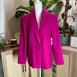 Vibrant Fuchsia Women's Blazer